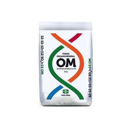 Organomineral 12-12-12+(12 SO3)+15 OM