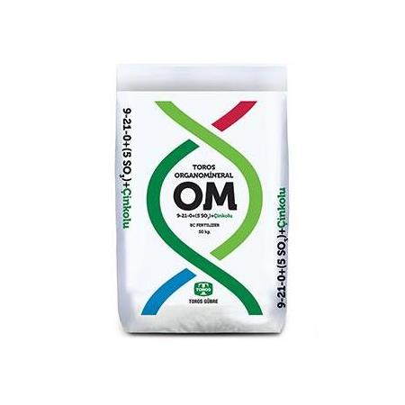 Organomineral 9-21-0+(5SO3)+(1Zn)+15OM+10 Humik&Fulvik Asit