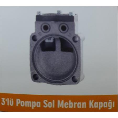 ÜÇ MEMBRAN POMPA SOL MEMBRAN KAPAK