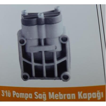 ÜÇ MEMBRAN POMPA SAĞ MEMBRAN KAPAK